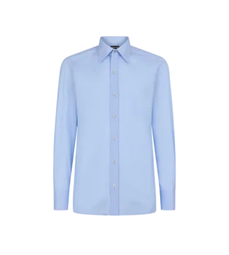 Poplin slim fit overhemd