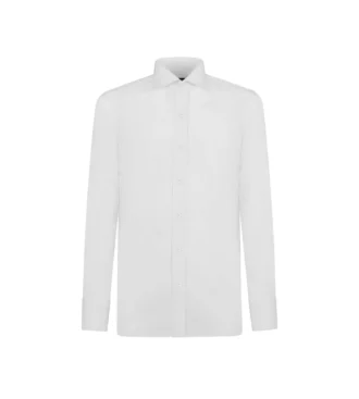 Poplin slim fit overhemd Poplin slim fit overhemd