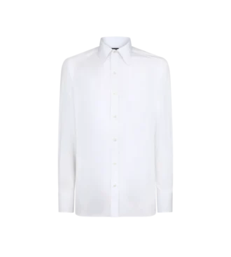 Poplin slim fit overhemd