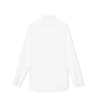 Poplin slim fit overhemd