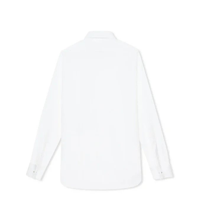 Poplin slim fit overhemd