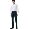 Poplin slim fit overhemd