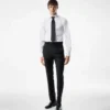 Poplin slim fit overhemd