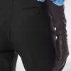 Rechte broek van wol-zijde mix Rechte broek van wol-zijde mix