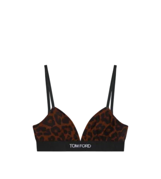 Reflected Leopard Printed Modal Signature BH