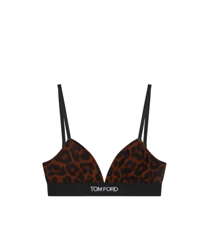 Reflected Leopard Printed Modal Signature BH Reflected Leopard Printed Modal Signature BH