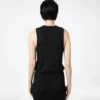 Relaxed tanktop met micropailletten