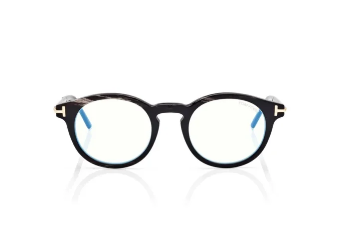 Ronde Horn Blue Block Opticals