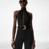 Sable’ halternek jumpsuit met ceintuur Sable’ halternek jumpsuit met ceintuur