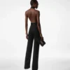 Sable’ halternek jumpsuit met ceintuur Sable’ halternek jumpsuit met ceintuur