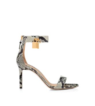 Sandalen met padlock en pythonprint