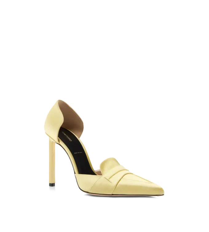 Satijnen Eva D’Orsay-pumps Satijnen Eva D’Orsay-pumps