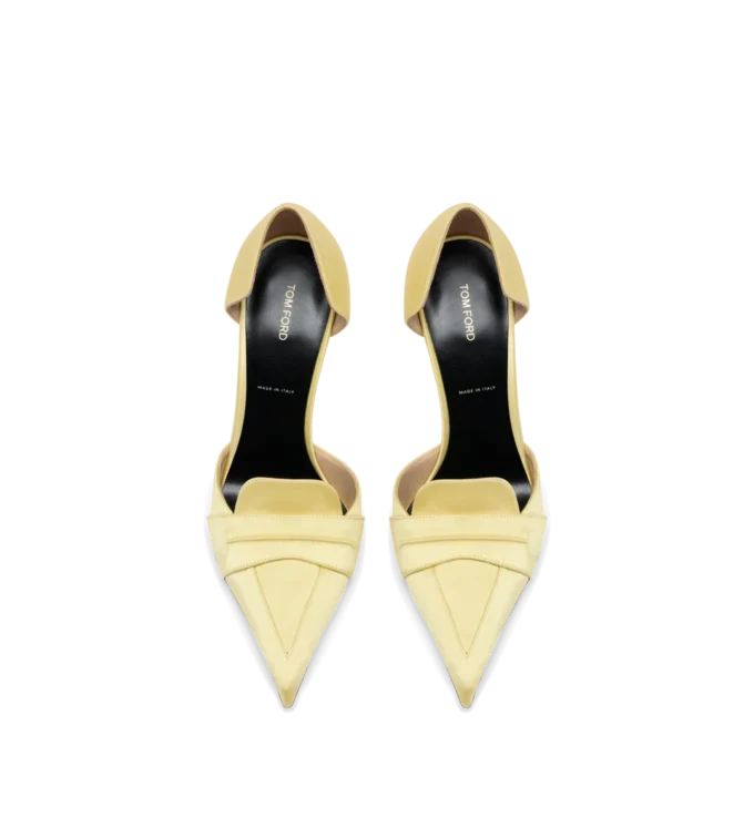 Satijnen Eva D’Orsay-pumps Satijnen Eva D’Orsay-pumps