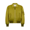 Satijnen nylon bomberjack