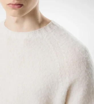 Scottish Teasel Cashmere Crew Neck