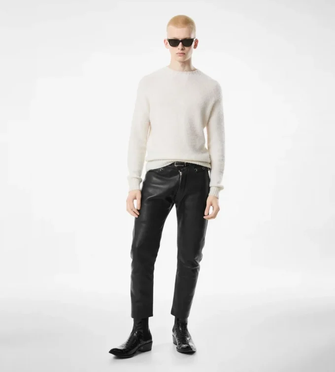 Scottish Teasel Cashmere Crew Neck Scottish Teasel Cashmere Crew Neck