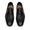 Sean Twisted Band Loafer van generfd leer