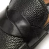 Sean Twisted Band Loafer van generfd leer