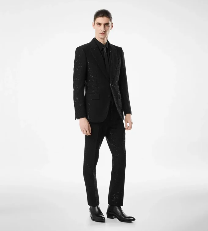 Sequins Light Bouclè-broek Sequins Light Bouclè-broek