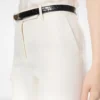 Shadow Stripe wollen zijden rechte broek Shadow Stripe wollen zijden rechte broek