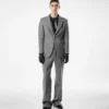 Sharkskin Herringbone Double Splittable Jacket Sharkskin Herringbone Double Splittable Jacket