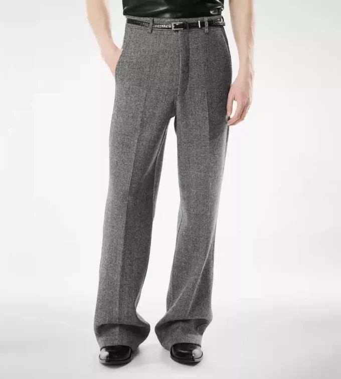 Sharkskin Herringbone Double Splittable Pant Sharkskin Herringbone Double Splittable Pant