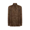 Shirt met plisségroef