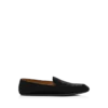 Slippers van gestempeld krokodillenfluweel Slippers van gestempeld krokodillenfluweel