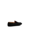 Slippers van gestempeld krokodillenfluweel Slippers van gestempeld krokodillenfluweel