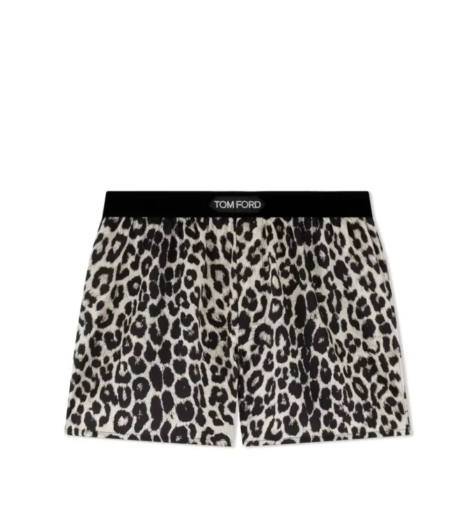 Snow Leopard zijden boxershorts Snow Leopard zijden boxershorts