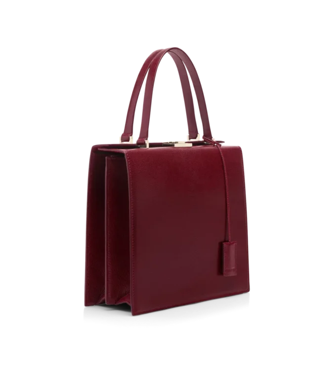 Soepel generfd leer Jean Top Handle Soepel generfd leer Jean Top Handle