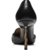 Soepele Eva D’Orsay-pumps van generfd leer Soepele Eva D’Orsay-pumps van generfd leer