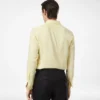 Soepelvallend slim fit overhemd van gabardine