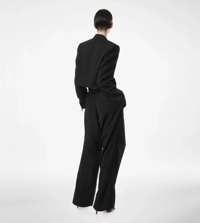 Strakke wollen smoking jumpsuit Strakke wollen smoking jumpsuit