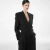 Strakke wollen smoking jumpsuit Strakke wollen smoking jumpsuit