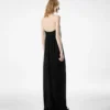 Strapless gedrapeerde avondjurk Strapless gedrapeerde avondjurk