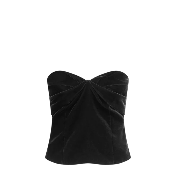 Strapless korset top