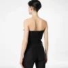 Strapless top met strikdetail Strapless top met strikdetail
