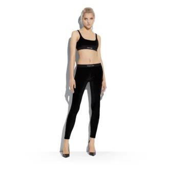 Stretch Velvet Signature Leggings Stretch Velvet Signature Leggings