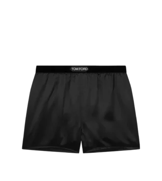Stretch zijden satijnen boxershort