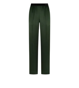 Stretch zijden satijnen pyjamabroek