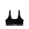Stretchfluwelen bralette