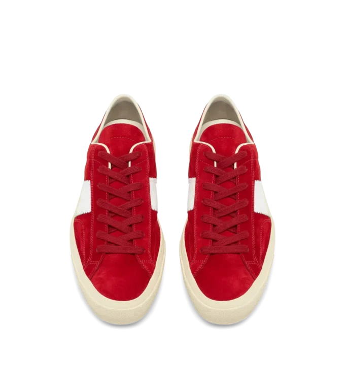 Suède en bedrukte alligator Cambridge sneaker Suède en bedrukte alligator Cambridge sneaker