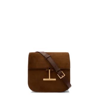Suède en leer Tara mini crossbody