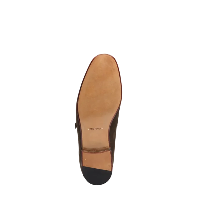 Suède Gigi Twisted Band Buckle Loafer Suède Gigi Twisted Band Buckle Loafer