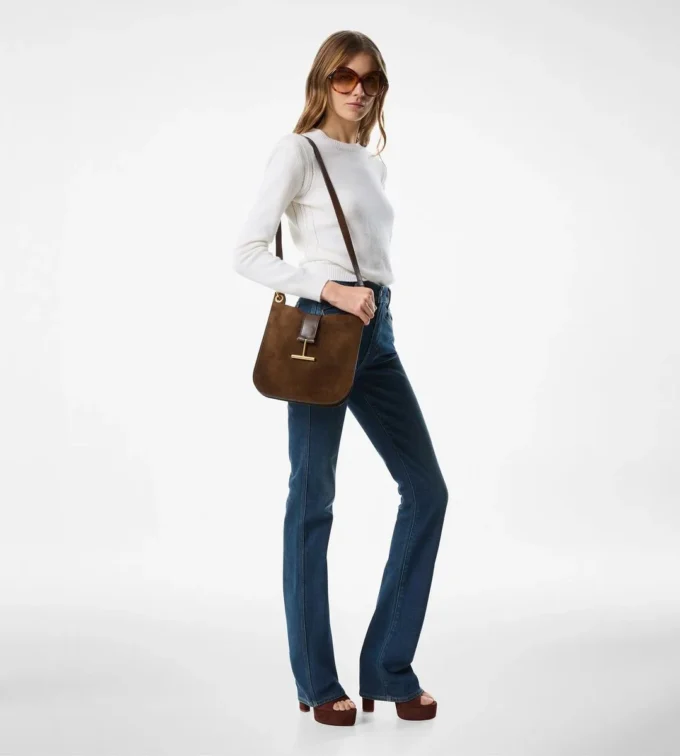 Suède leren Angelina platform sandalen