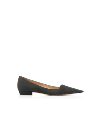 Suède leren Eva ballerina