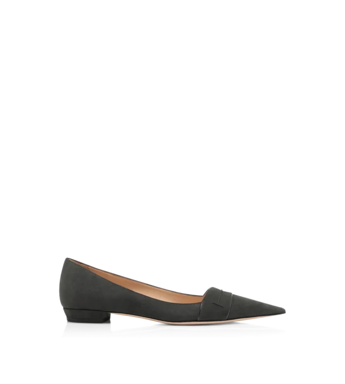 Suède leren Eva ballerina Suède leren Eva ballerina