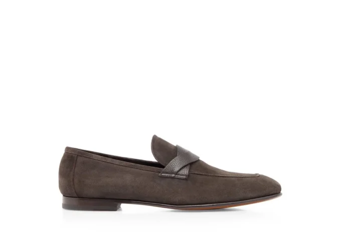 Suède Sean Twisted Band Loafer