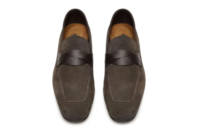 Suède Sean Twisted Band Loafer